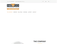 Tablet Screenshot of nedeco.com.cy